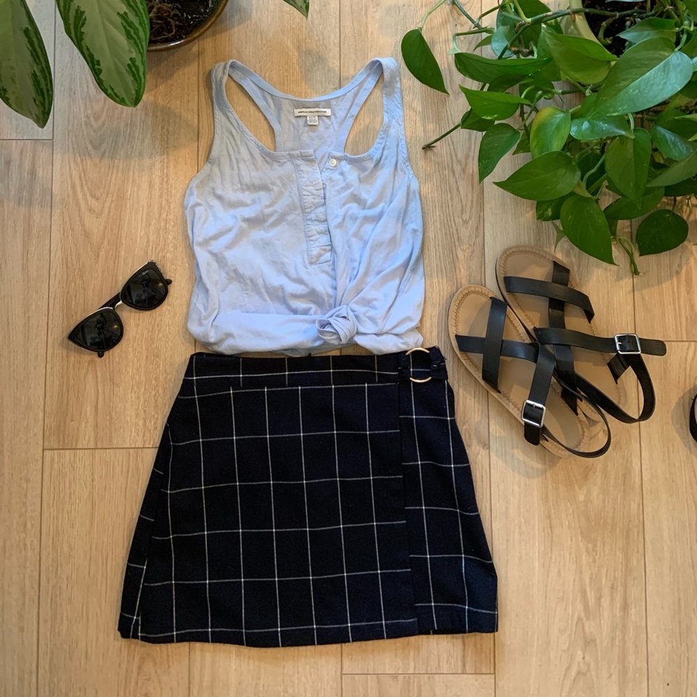 Light blue tank top
